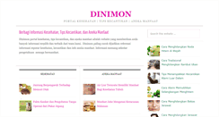Desktop Screenshot of dinimon.com